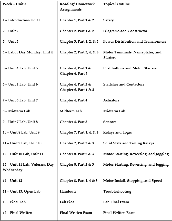 MW Calendar